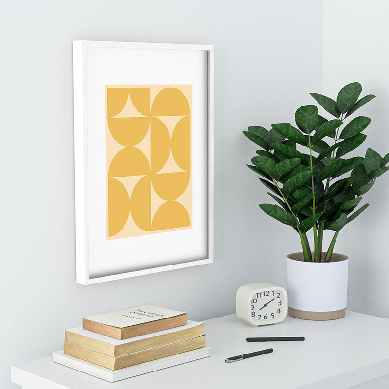 Colour Poems Bold Minimalism CV Recessed Framing Rectangle