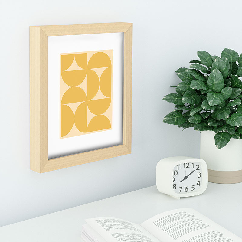 Colour Poems Bold Minimalism CV Recessed Framing Rectangle