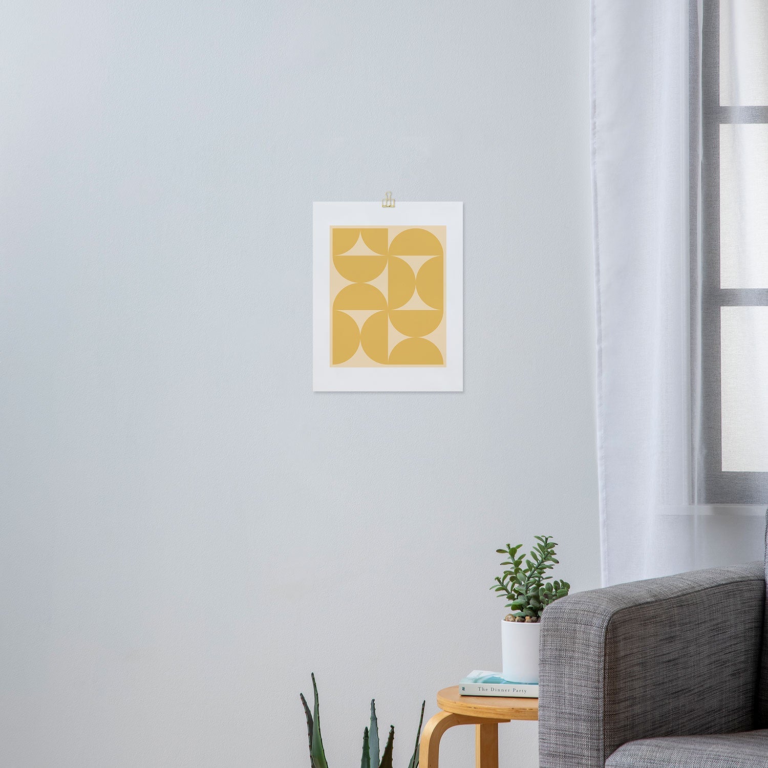 Colour Poems Bold Minimalism CV Art Print