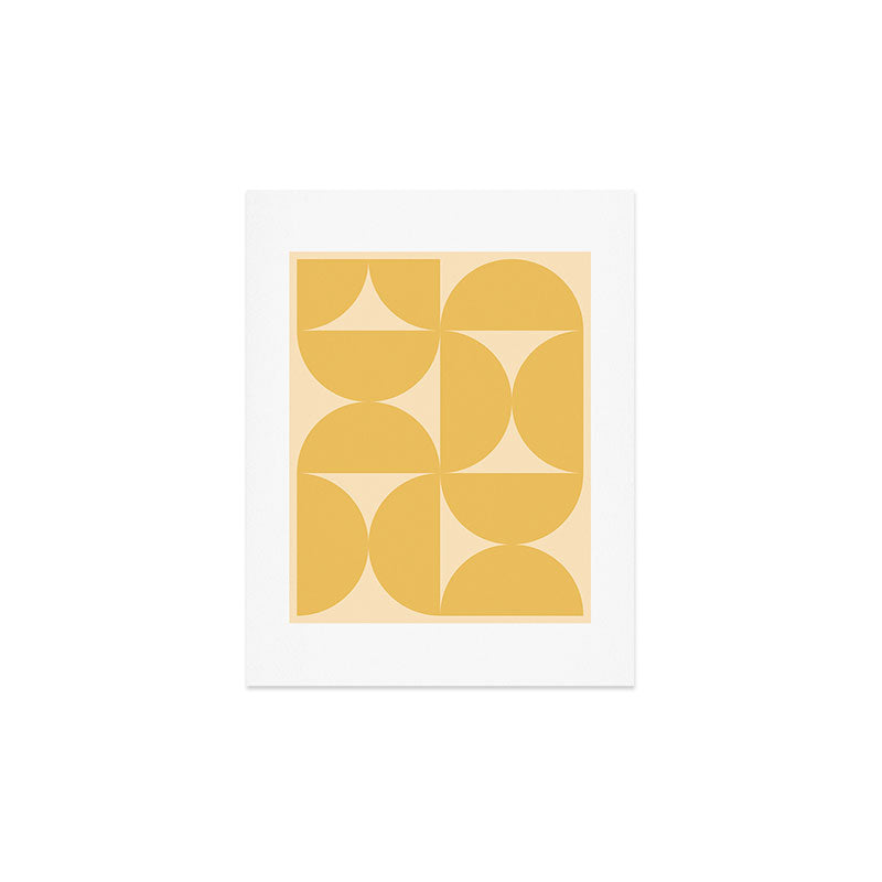 Colour Poems Bold Minimalism CV Art Print