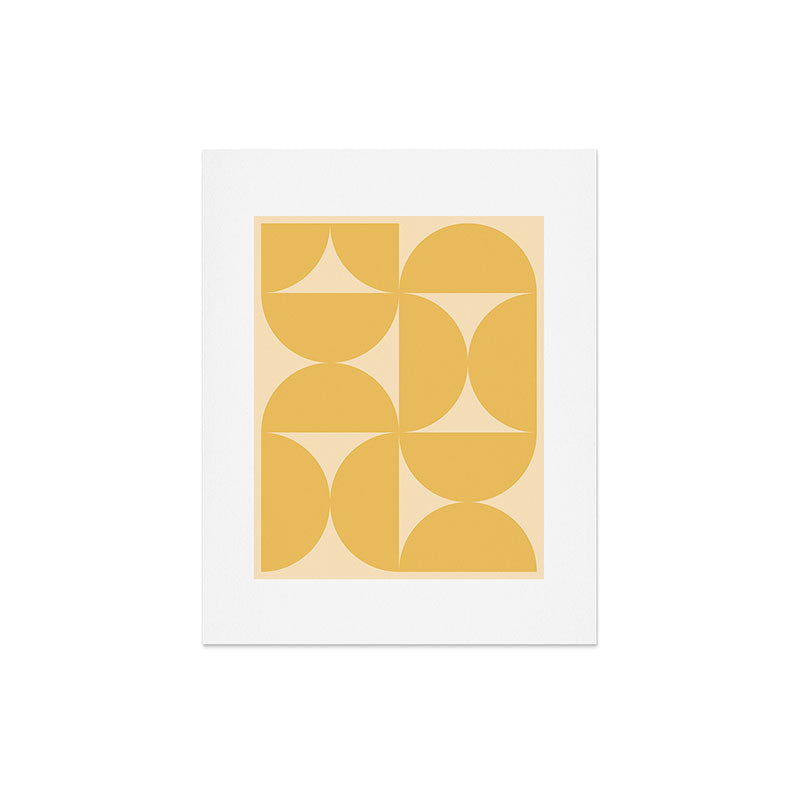 Colour Poems Bold Minimalism CV Art Print