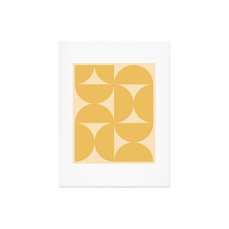 Colour Poems Bold Minimalism CV Art Print