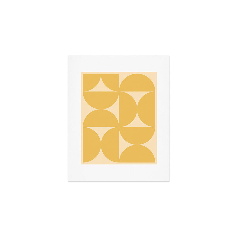 Colour Poems Bold Minimalism CV Art Print