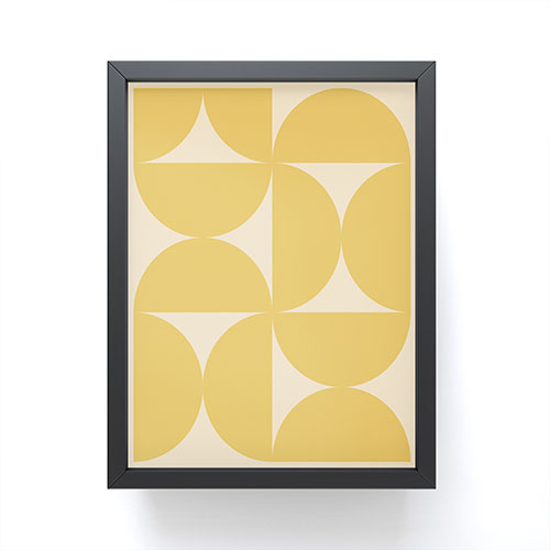 Colour Poems Bold Minimalism CV Framed Mini Art Print