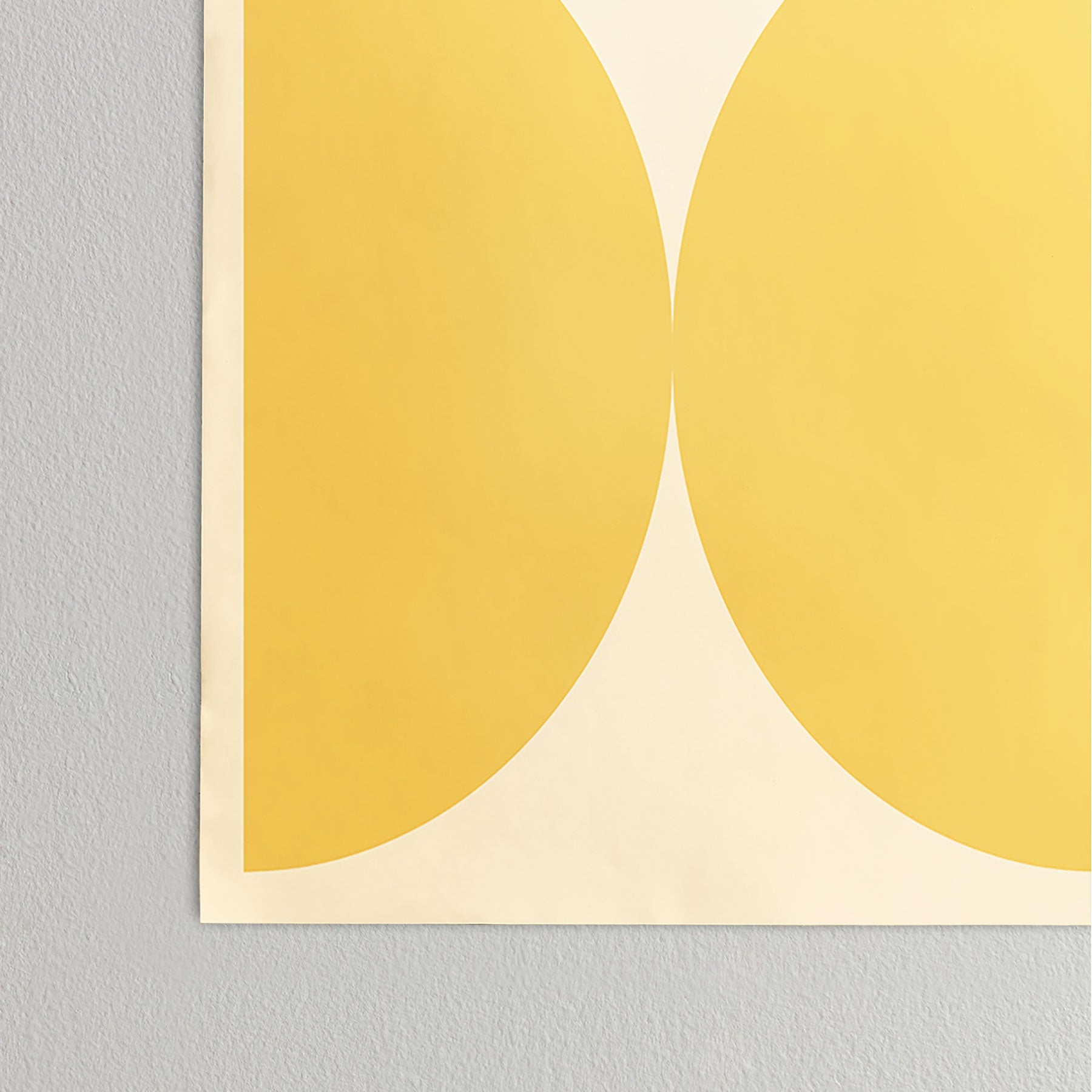 Colour Poems Bold Minimalism CV Poster