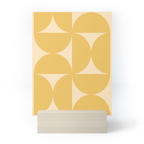 Colour Poems Bold Minimalism CV Mini Art Print