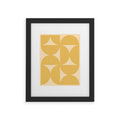 Colour Poems Bold Minimalism CV Framed Art Print