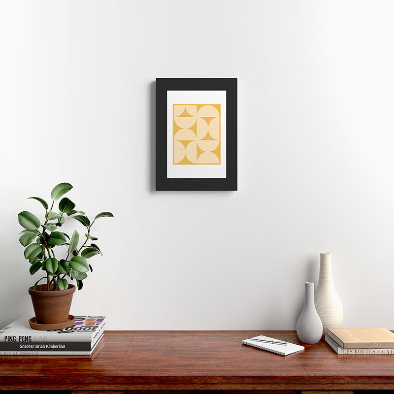 Colour Poems Bold Minimalism CVI Framed Art Print
