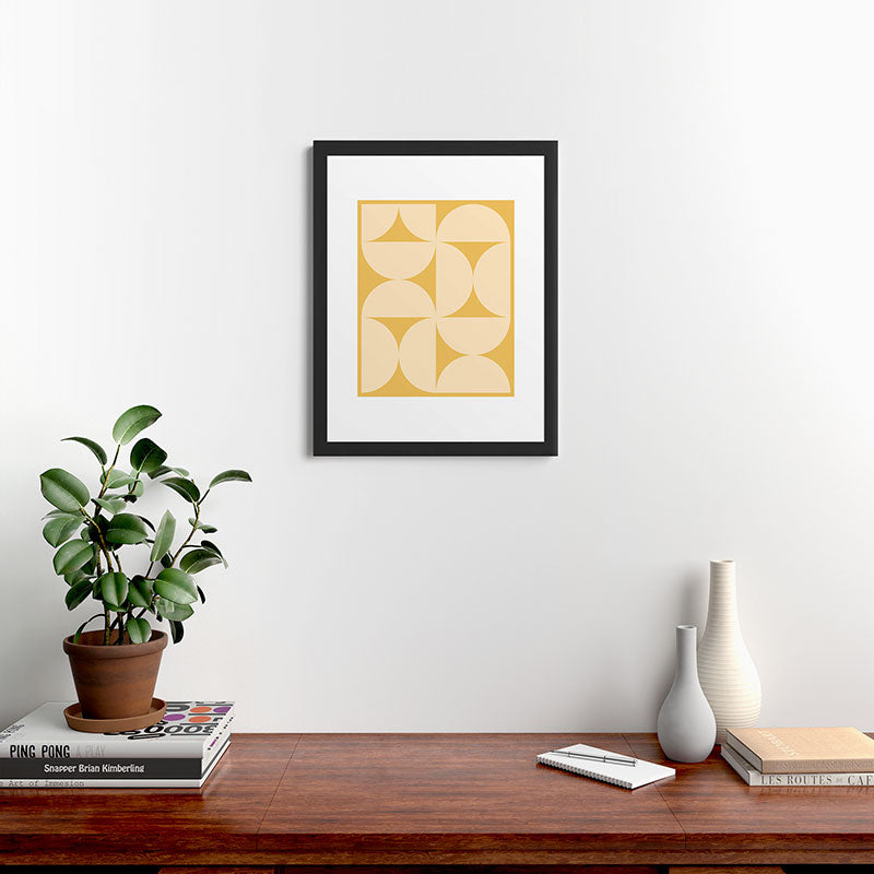 Colour Poems Bold Minimalism CVI Framed Art Print