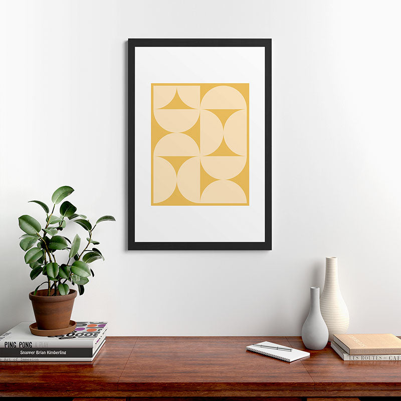 Colour Poems Bold Minimalism CVI Framed Art Print