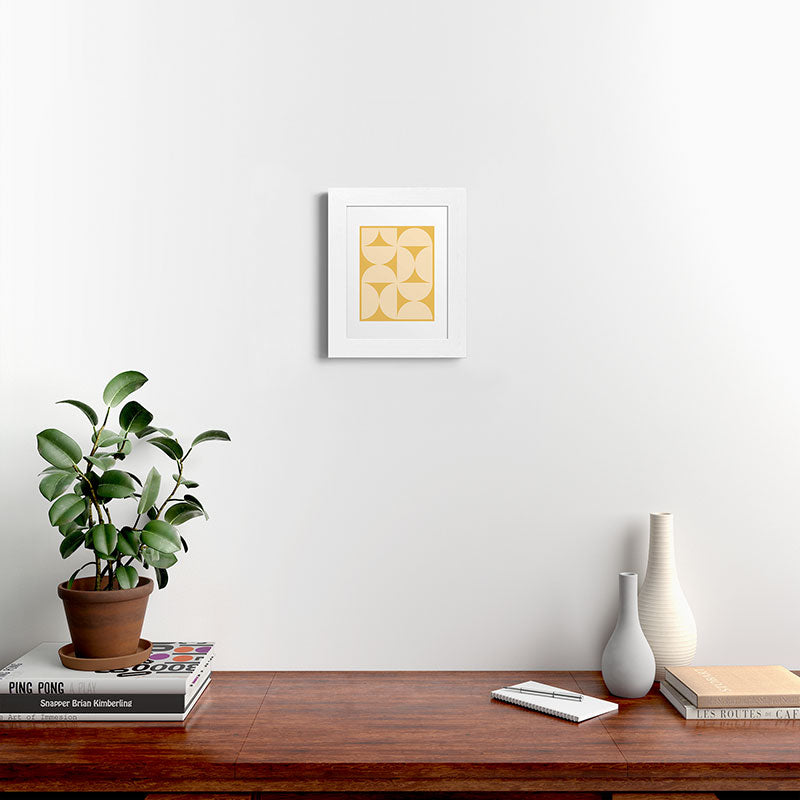Colour Poems Bold Minimalism CVI Framed Art Print