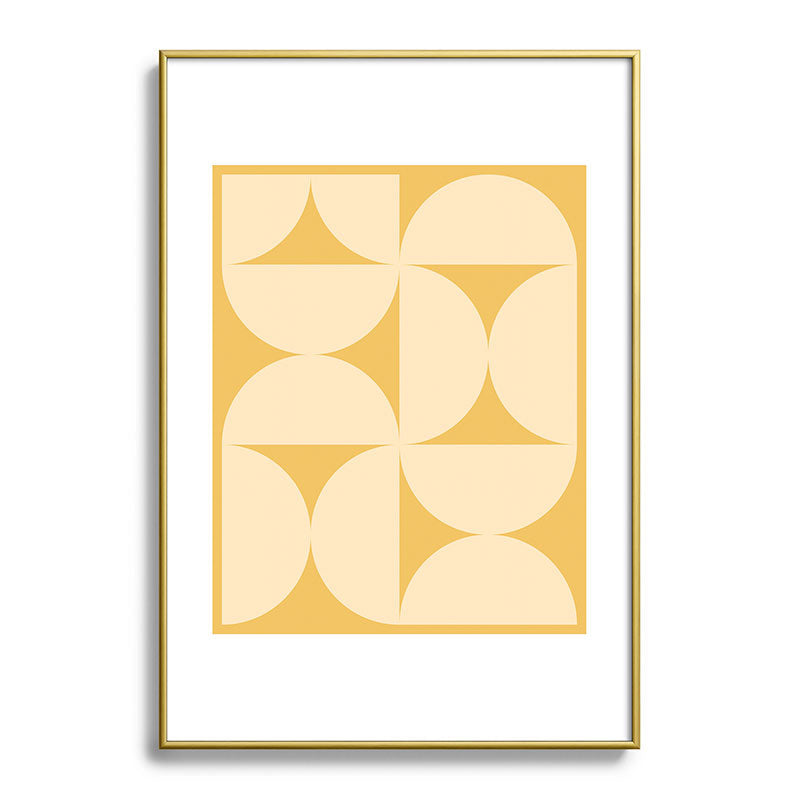 Colour Poems Bold Minimalism CVI Metal Framed Art Print