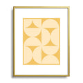Colour Poems Bold Minimalism CVI Metal Framed Art Print