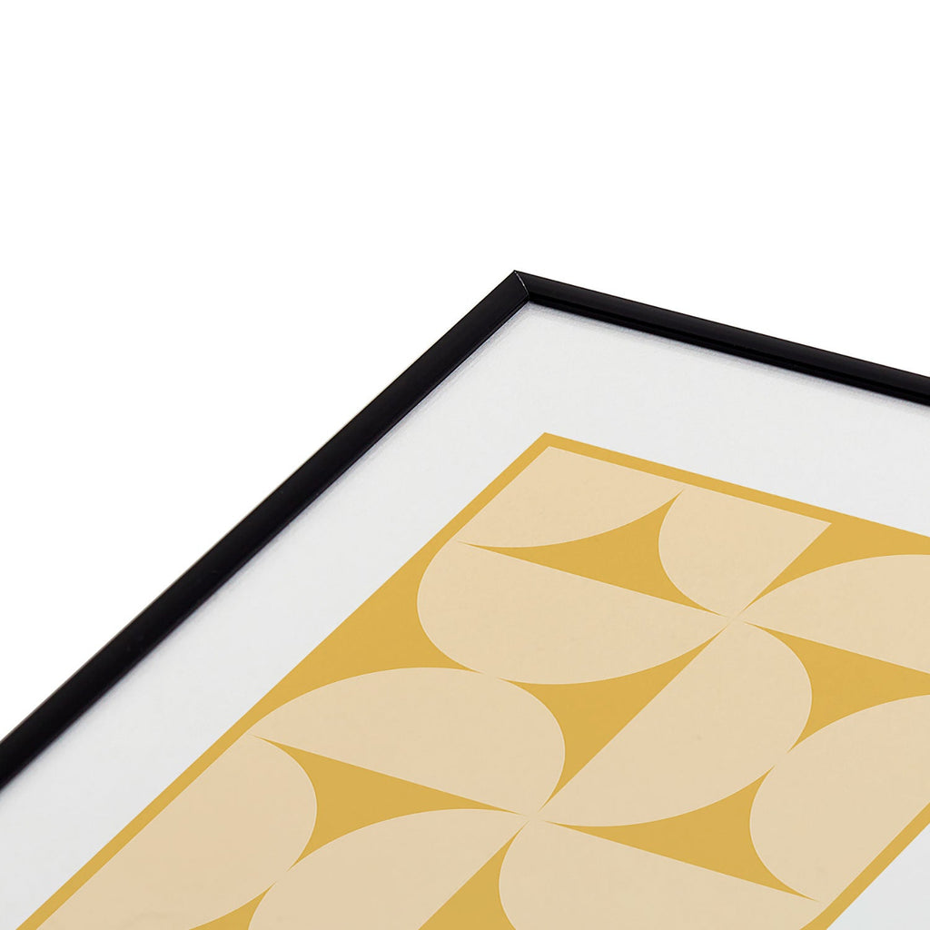 Colour Poems Bold Minimalism CVI Metal Framed Art Print