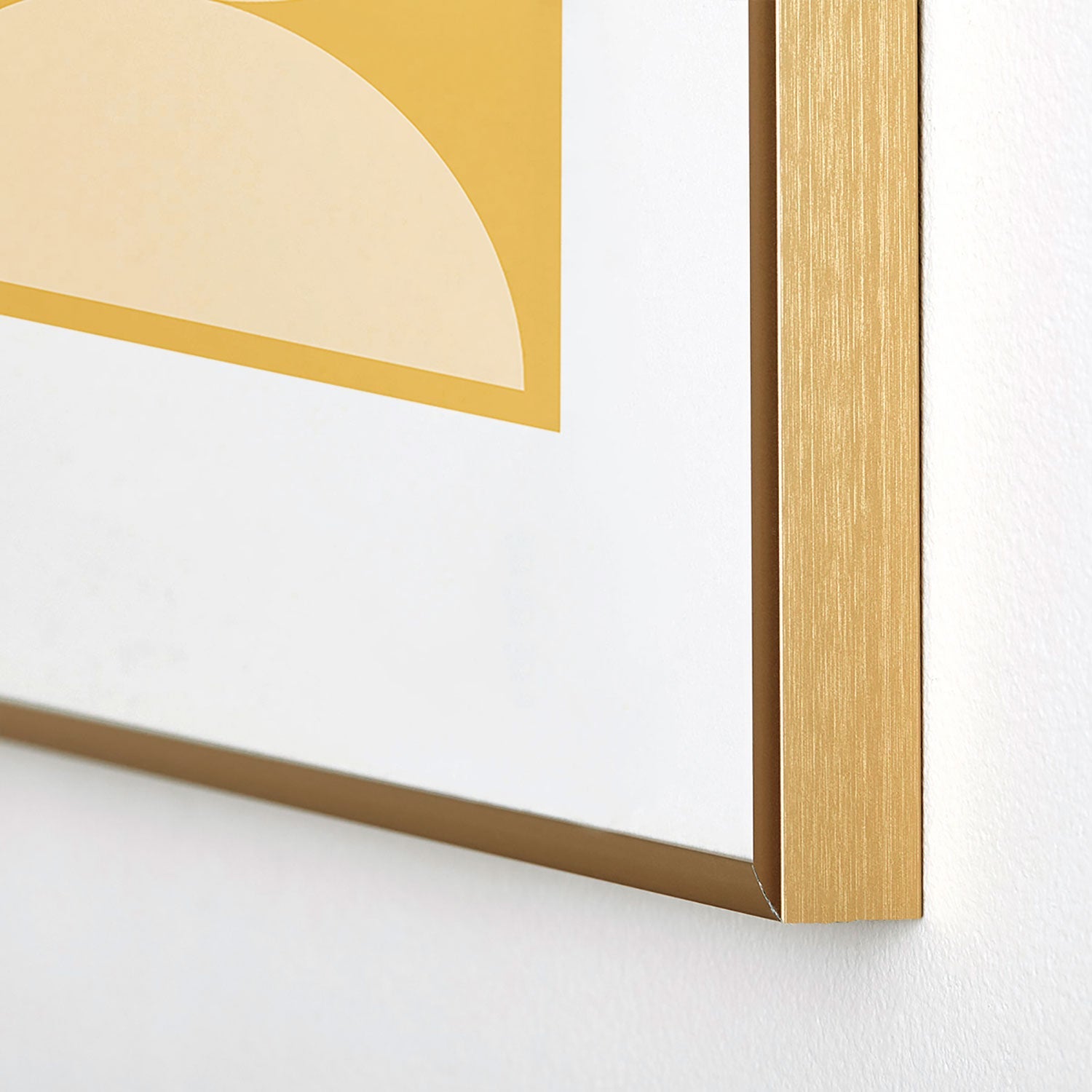 Colour Poems Bold Minimalism CVI Metal Framed Art Print