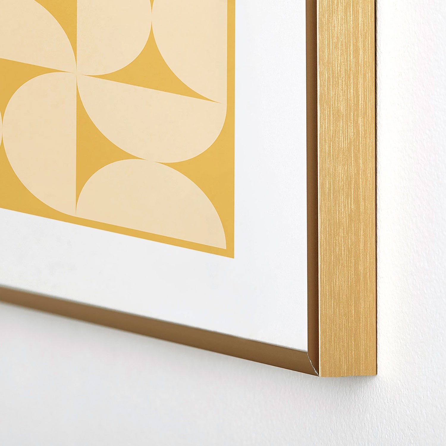 Colour Poems Bold Minimalism CVI Metal Framed Art Print
