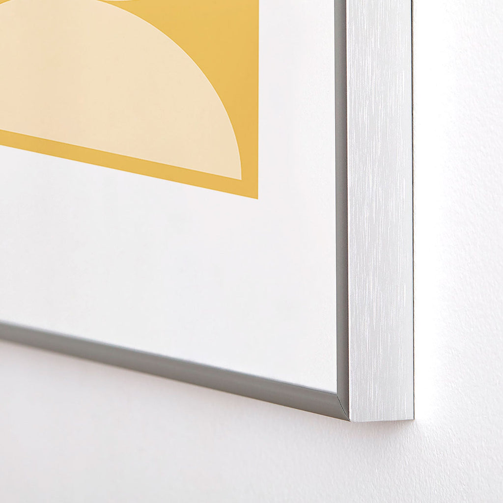 Colour Poems Bold Minimalism CVI Metal Framed Art Print