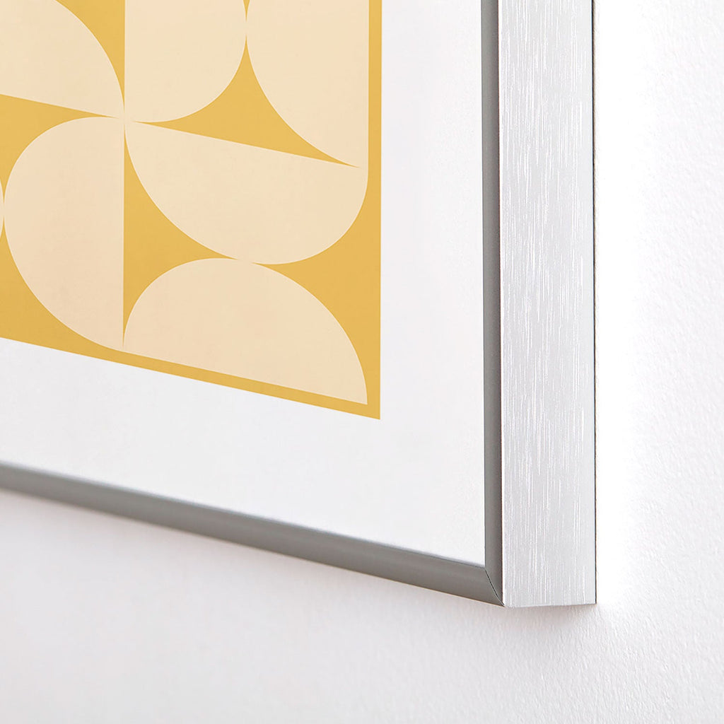 Colour Poems Bold Minimalism CVI Metal Framed Art Print