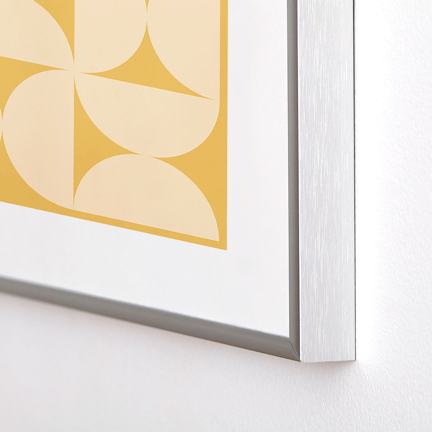 Colour Poems Bold Minimalism CVI Metal Framed Art Print