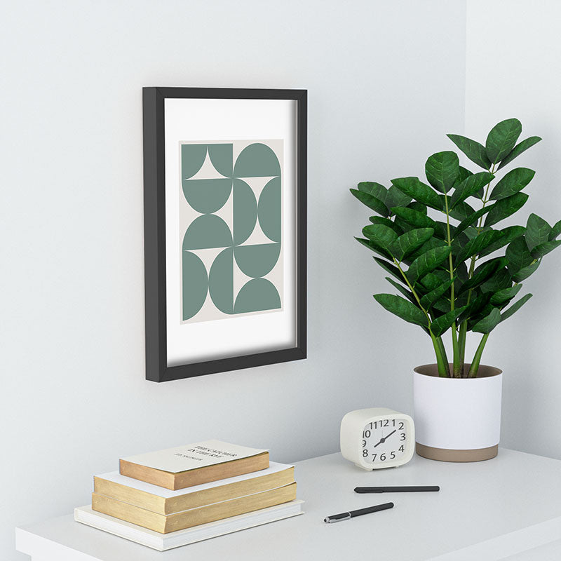 Colour Poems Bold Minimalism CXI Recessed Framing Rectangle