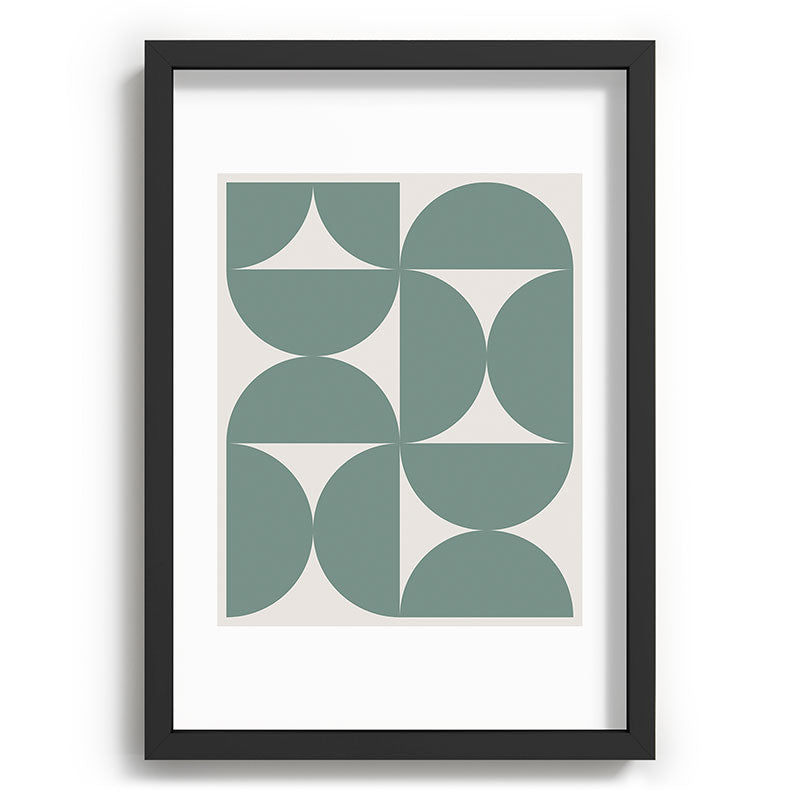 Colour Poems Bold Minimalism CXI Recessed Framing Rectangle