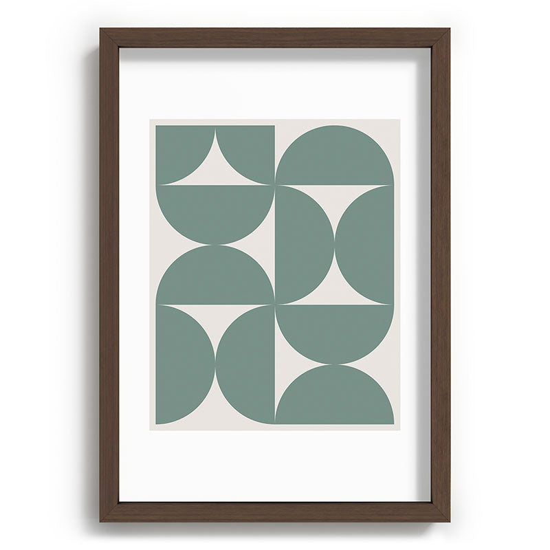 Colour Poems Bold Minimalism CXI Recessed Framing Rectangle