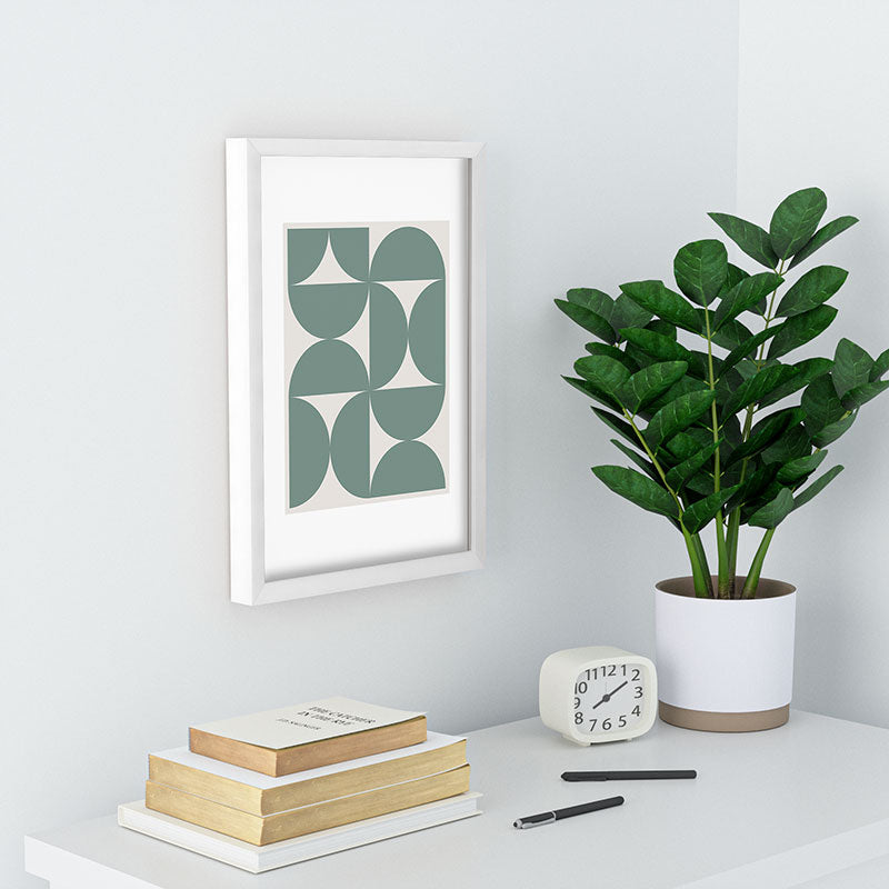 Colour Poems Bold Minimalism CXI Recessed Framing Rectangle