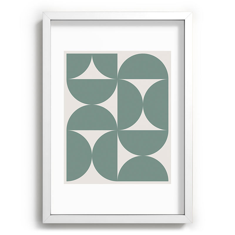 Colour Poems Bold Minimalism CXI Recessed Framing Rectangle
