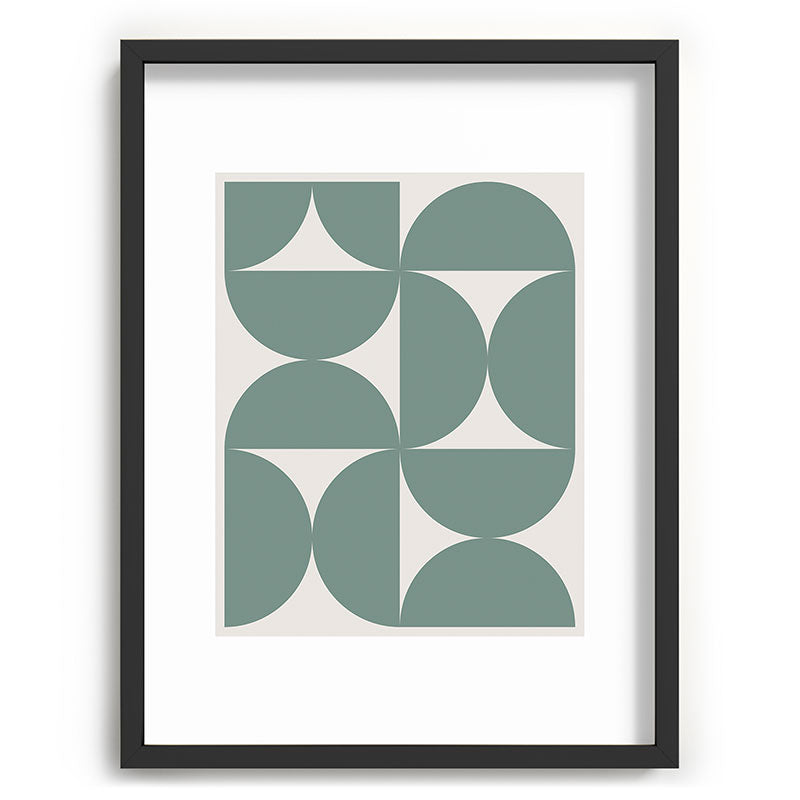 Colour Poems Bold Minimalism CXI Recessed Framing Rectangle