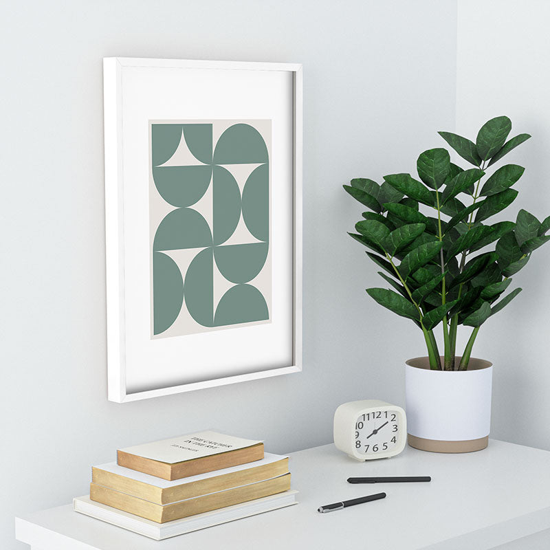 Colour Poems Bold Minimalism CXI Recessed Framing Rectangle