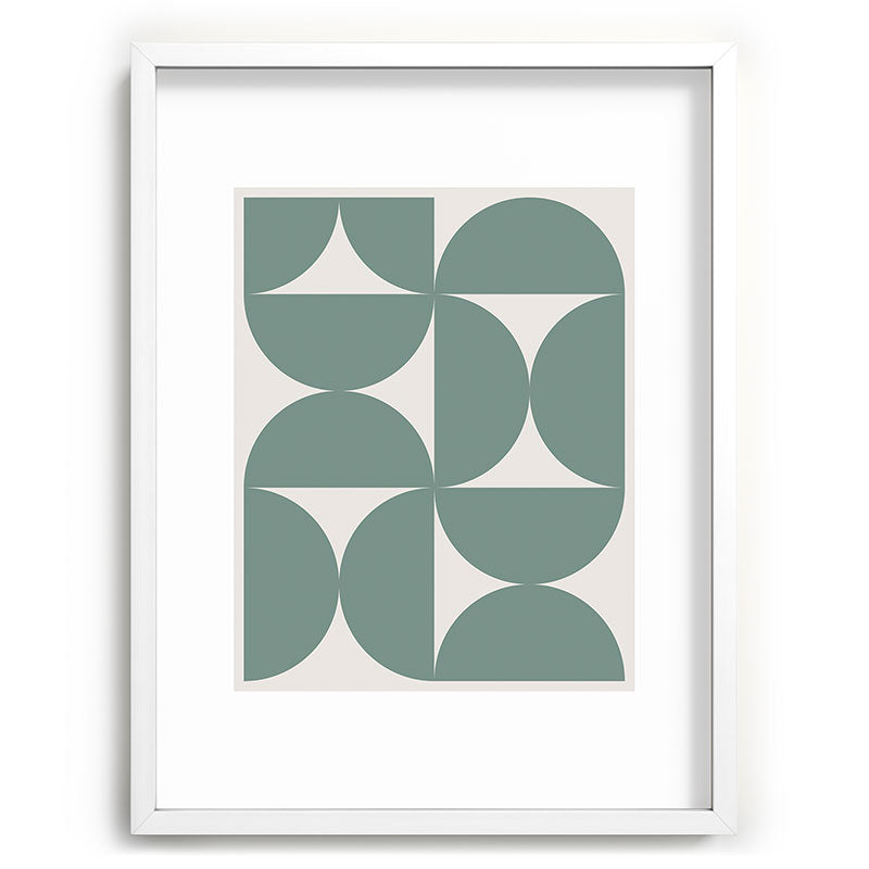 Colour Poems Bold Minimalism CXI Recessed Framing Rectangle