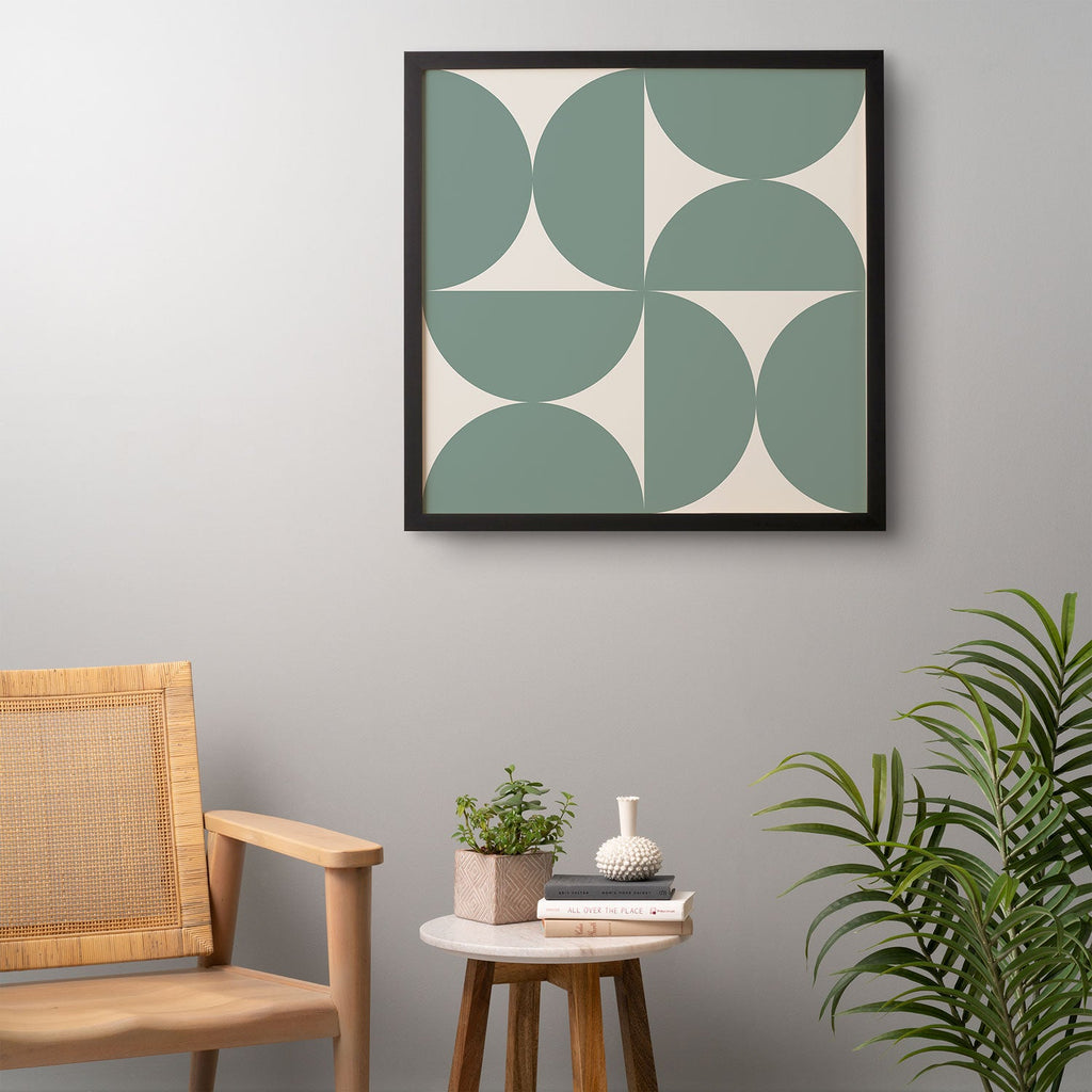 Colour Poems Bold Minimalism CXI Framed Wall Art