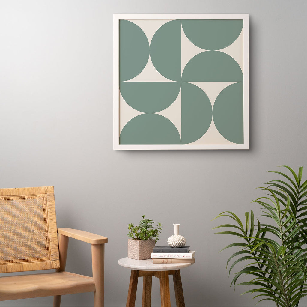 Colour Poems Bold Minimalism CXI Framed Wall Art