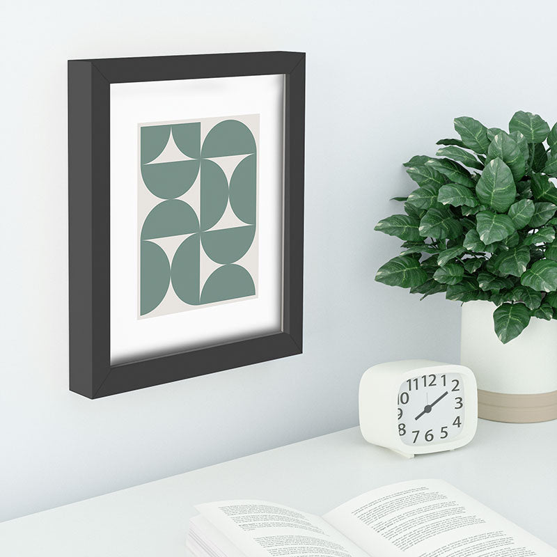 Colour Poems Bold Minimalism CXI Recessed Framing Rectangle