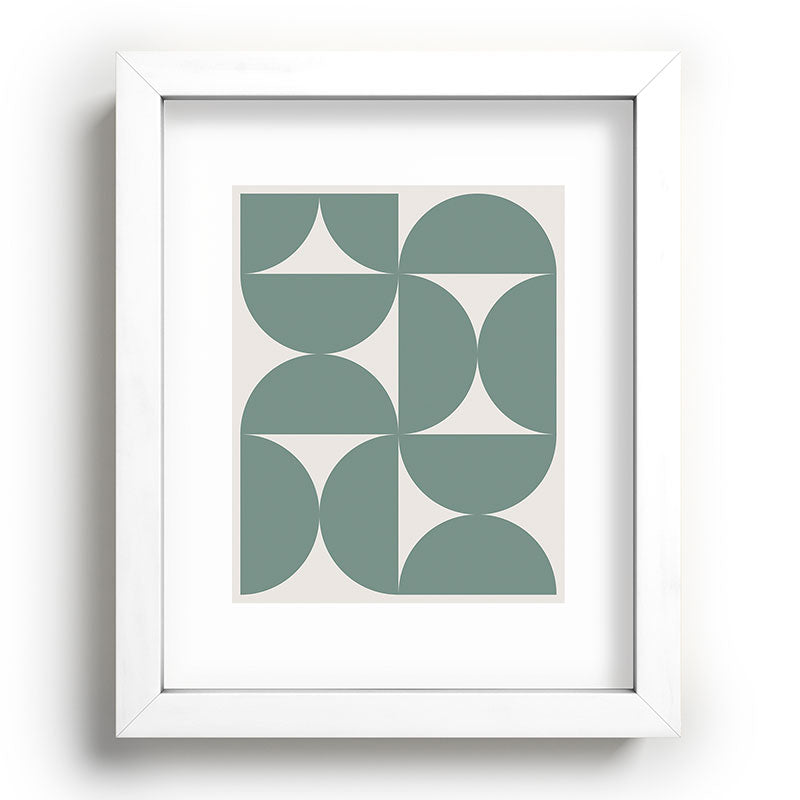 Colour Poems Bold Minimalism CXI Recessed Framing Rectangle