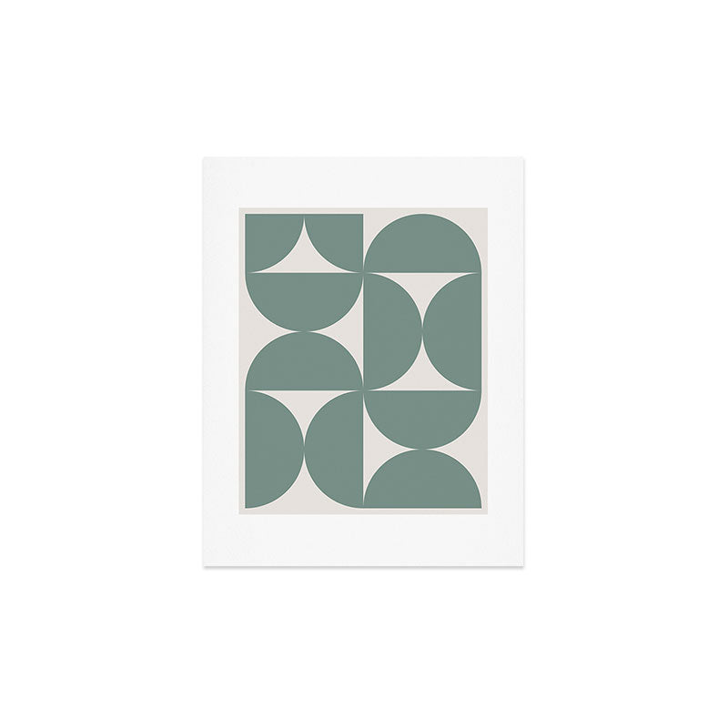 Colour Poems Bold Minimalism CXI Art Print