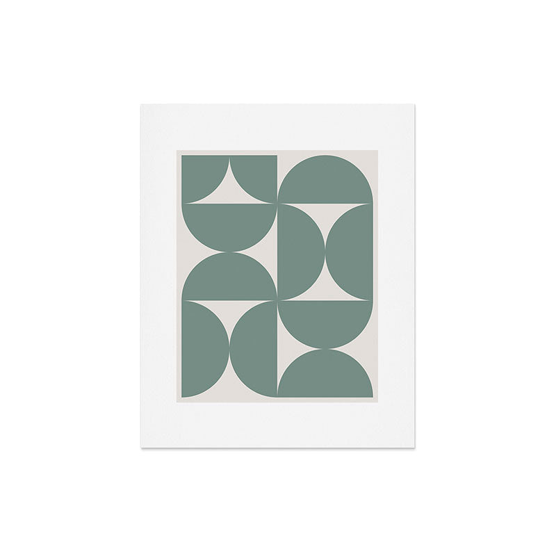 Colour Poems Bold Minimalism CXI Art Print