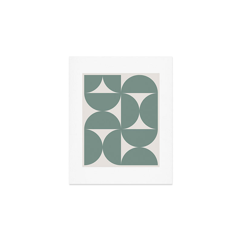 Colour Poems Bold Minimalism CXI Art Print