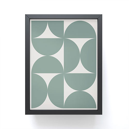 Colour Poems Bold Minimalism CXI Framed Mini Art Print