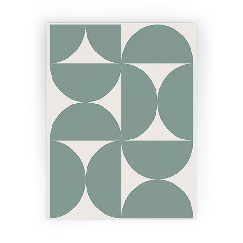 Colour Poems Bold Minimalism CXI Mini Art Print