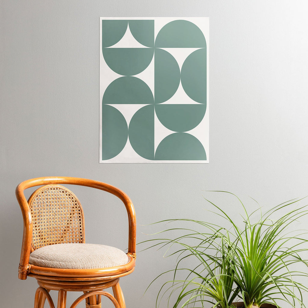 Colour Poems Bold Minimalism CXI Poster