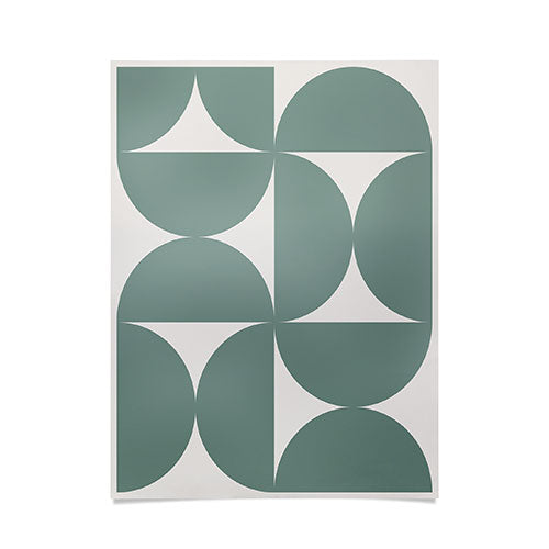 Colour Poems Bold Minimalism CXI Poster