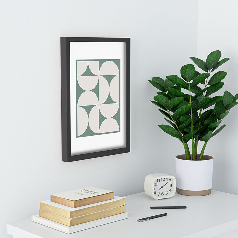 Colour Poems Bold Minimalism CXII Recessed Framing Rectangle