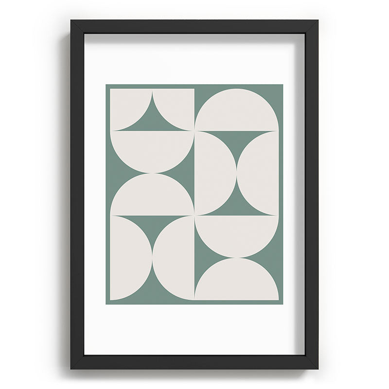 Colour Poems Bold Minimalism CXII Recessed Framing Rectangle