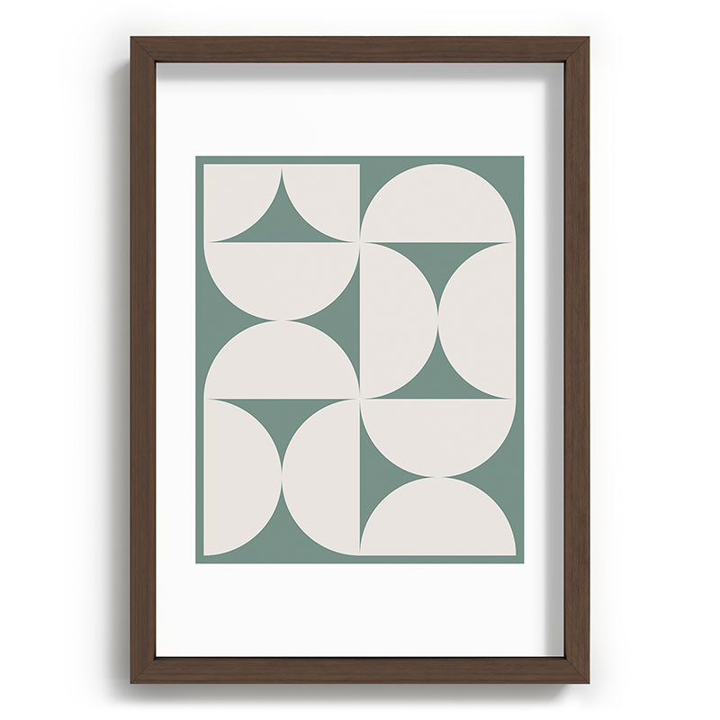 Colour Poems Bold Minimalism CXII Recessed Framing Rectangle