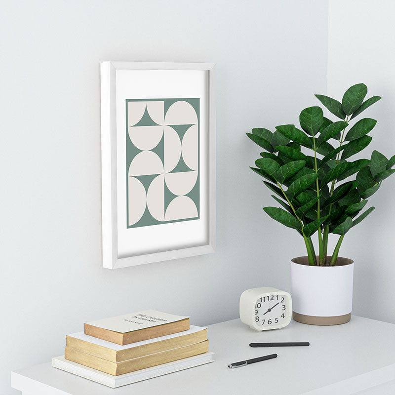 Colour Poems Bold Minimalism CXII Recessed Framing Rectangle