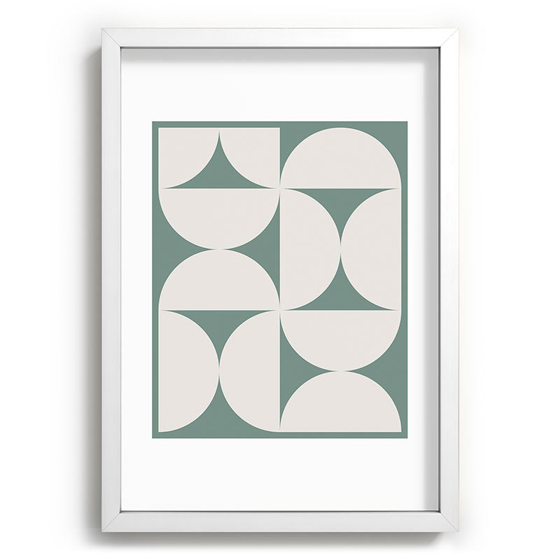 Colour Poems Bold Minimalism CXII Recessed Framing Rectangle