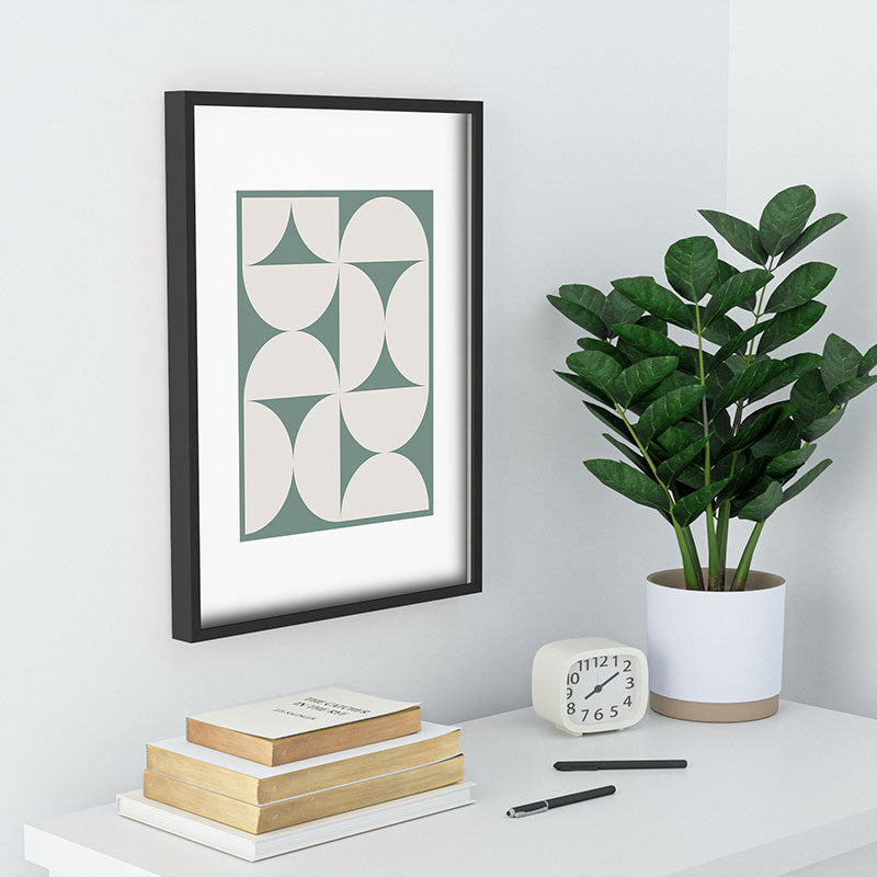 Colour Poems Bold Minimalism CXII Recessed Framing Rectangle