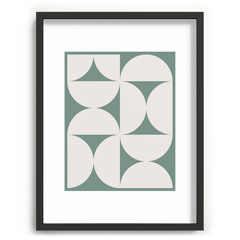 Colour Poems Bold Minimalism CXII Recessed Framing Rectangle