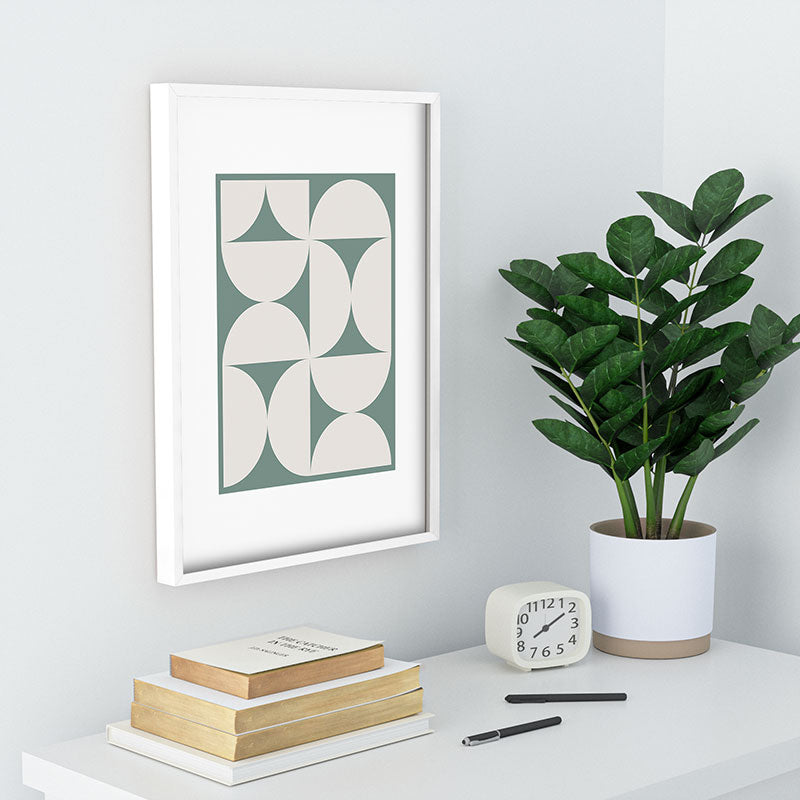 Colour Poems Bold Minimalism CXII Recessed Framing Rectangle